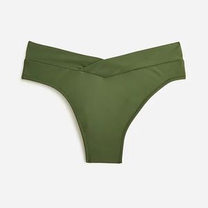 NWT J Crew Cross-Front Cheeky Bikini Bottoms